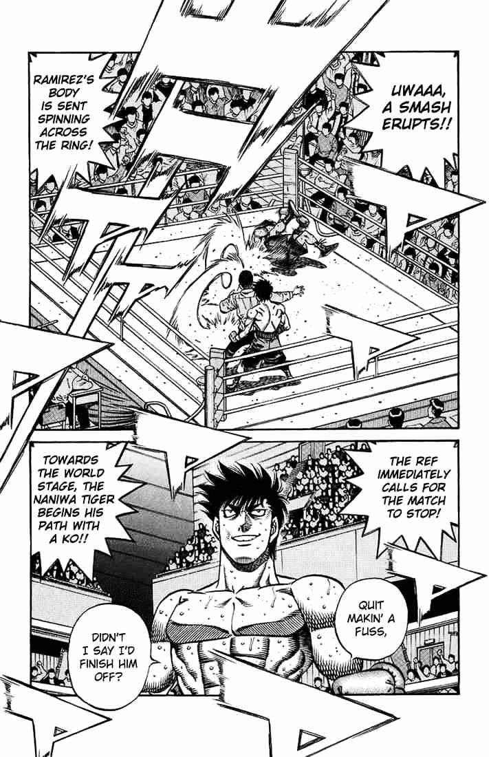 Hajime no Ippo: Fighting Spirit, Chapter 706 image 07